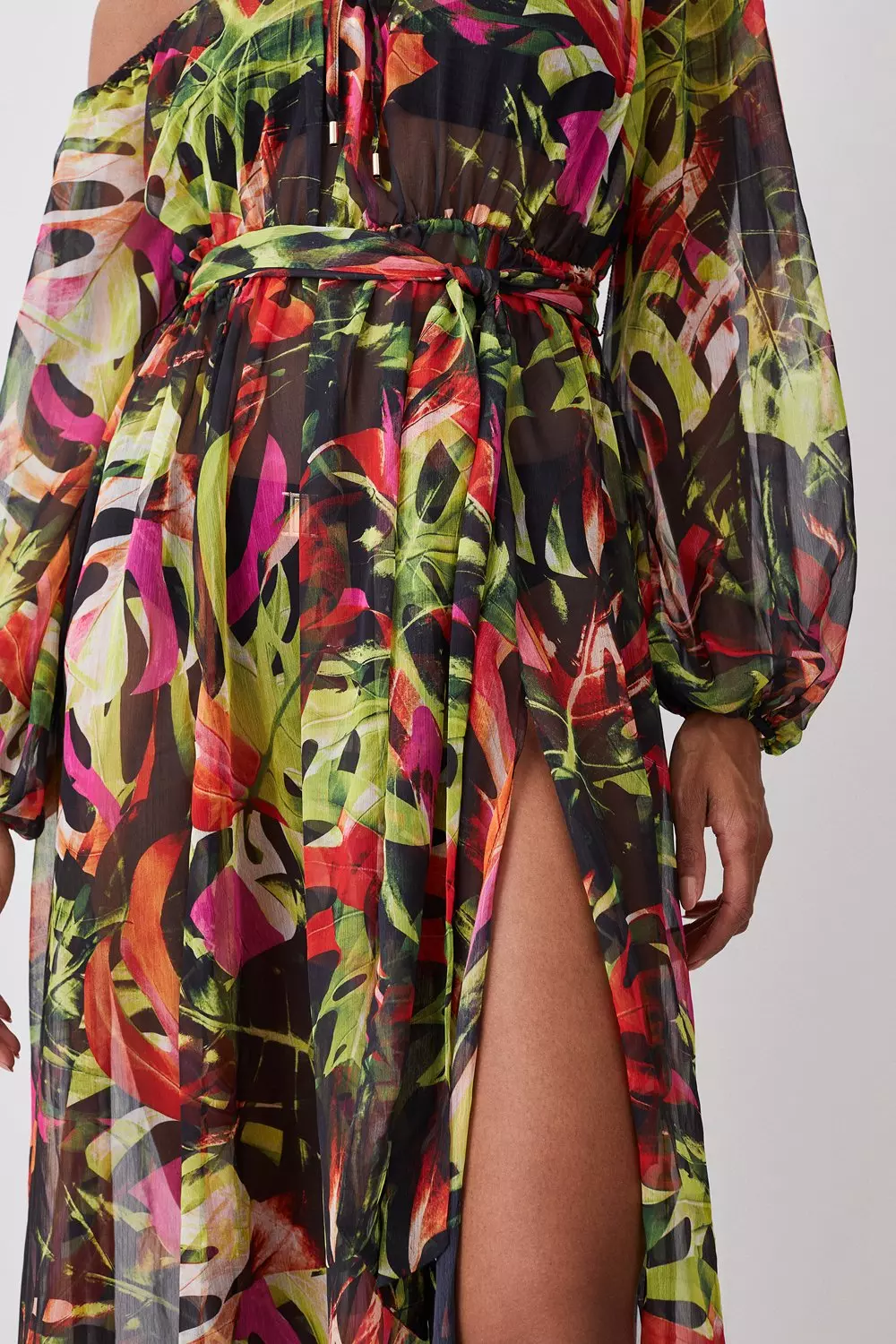 Long sleeve beach maxi dress sales