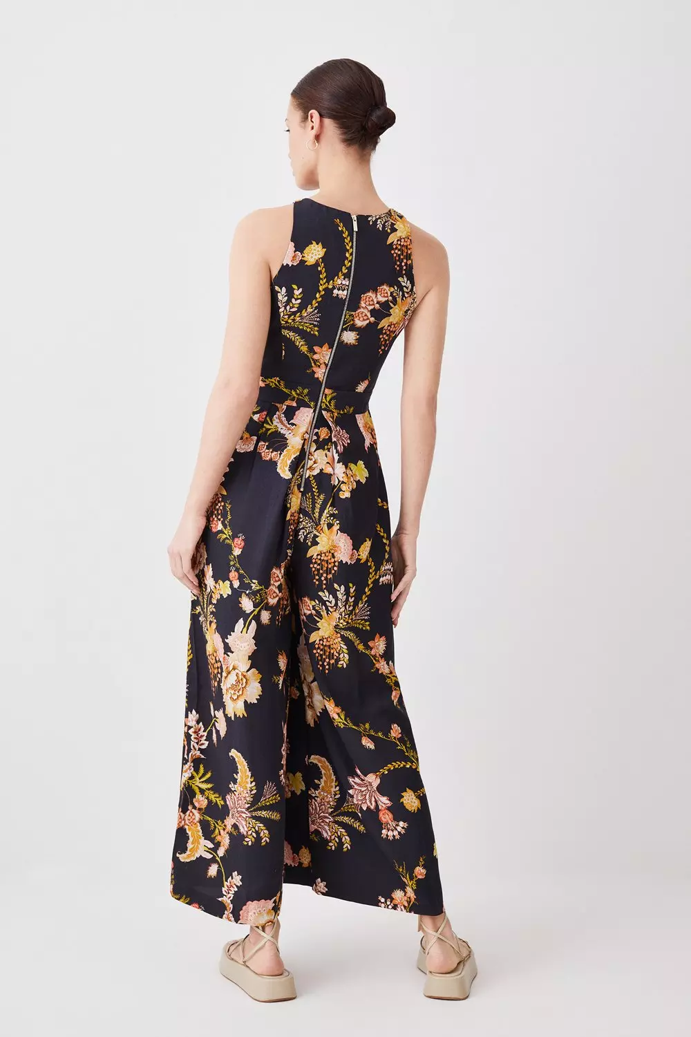 Jumpsuit floral outlet dress