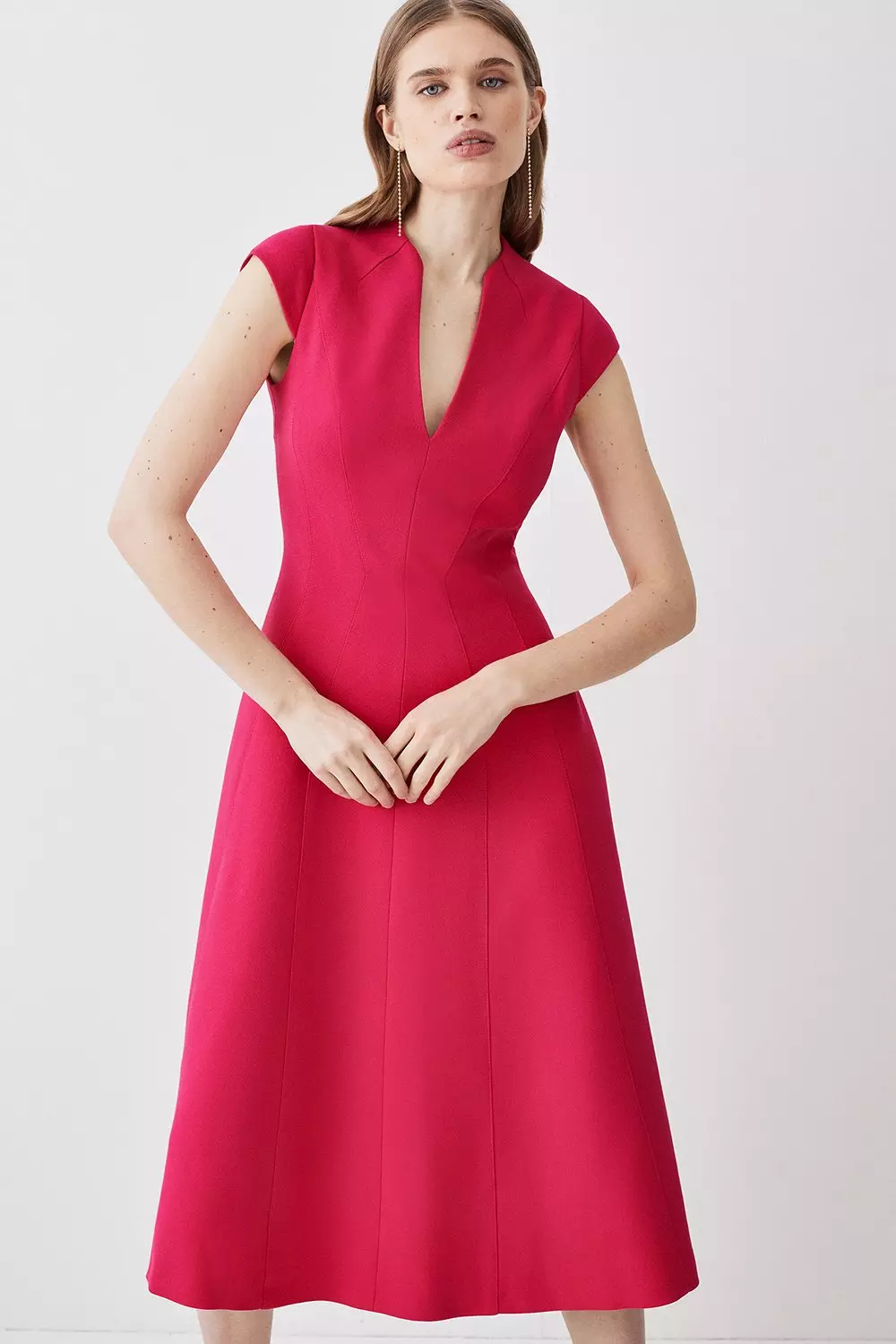 Karen millen high neck dress sale