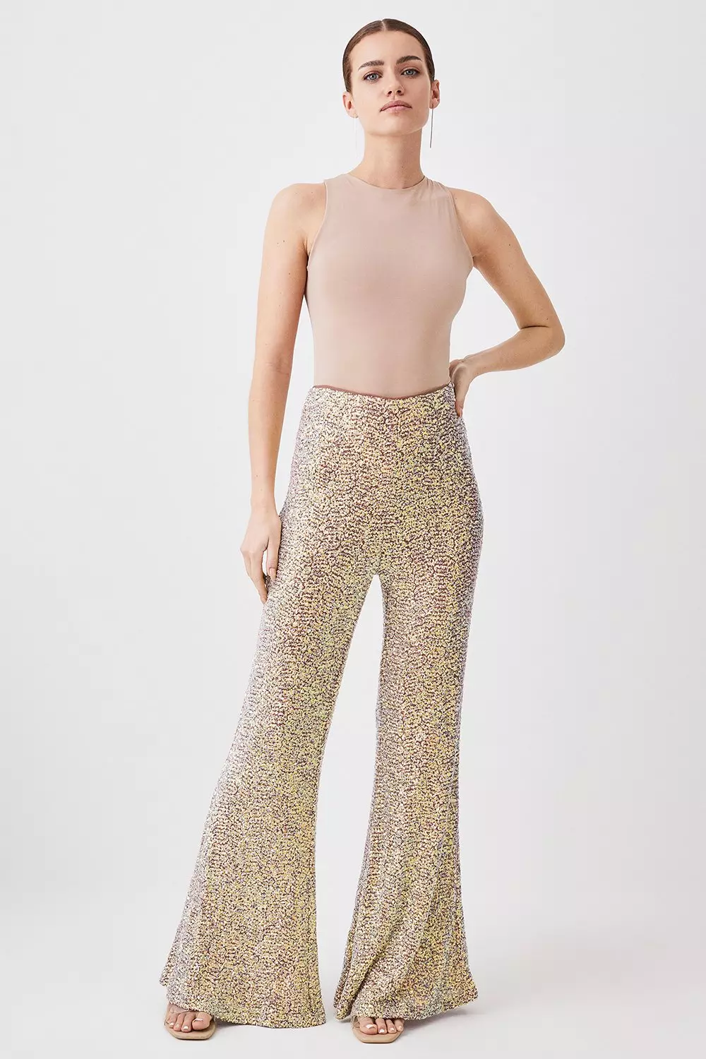 Petite Wide Leg, Trouser, & Flare Pants