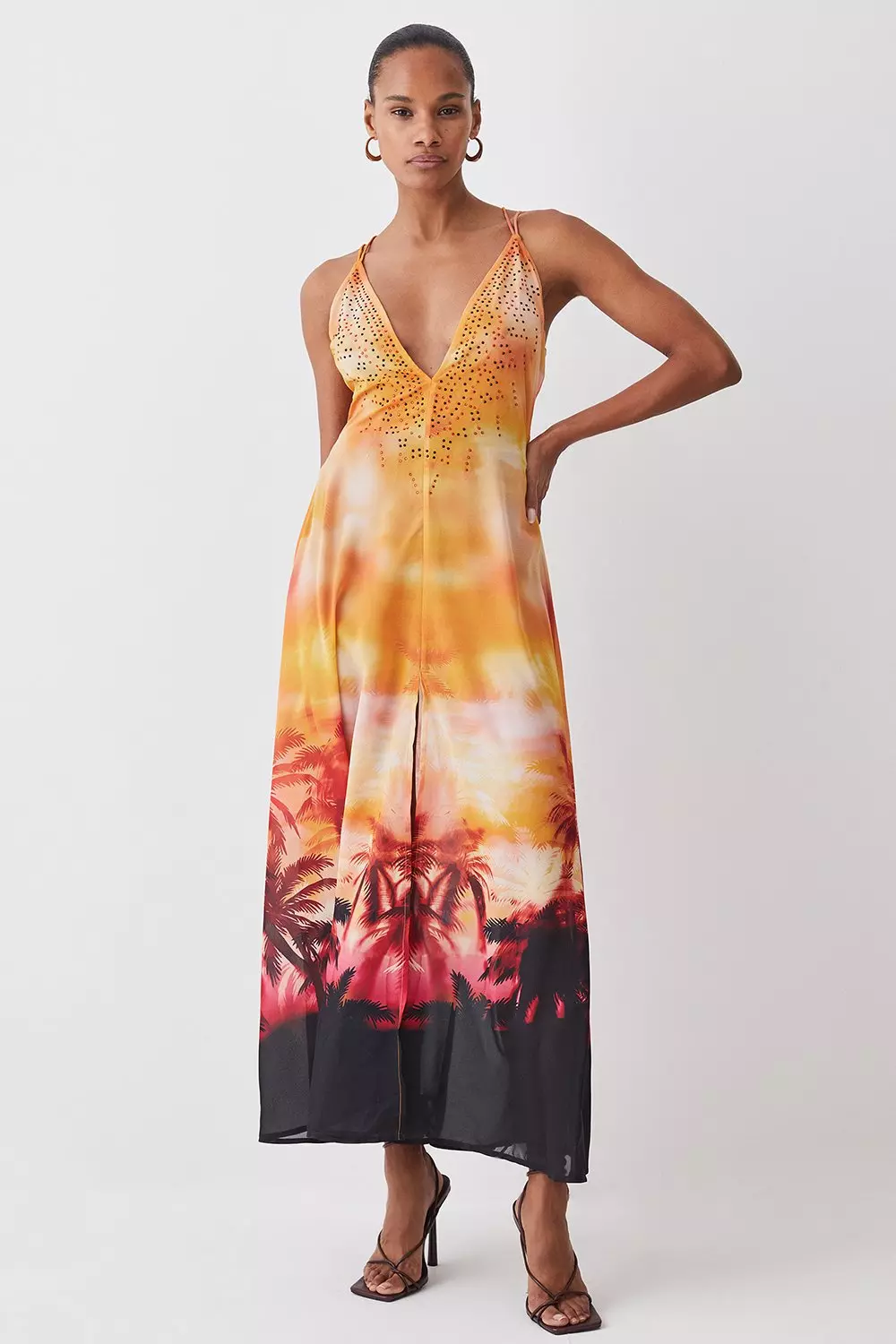 Karen millen beach top dress