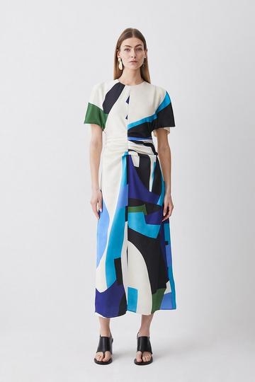 Angel Sleeve Dresses | Karen Millen UK