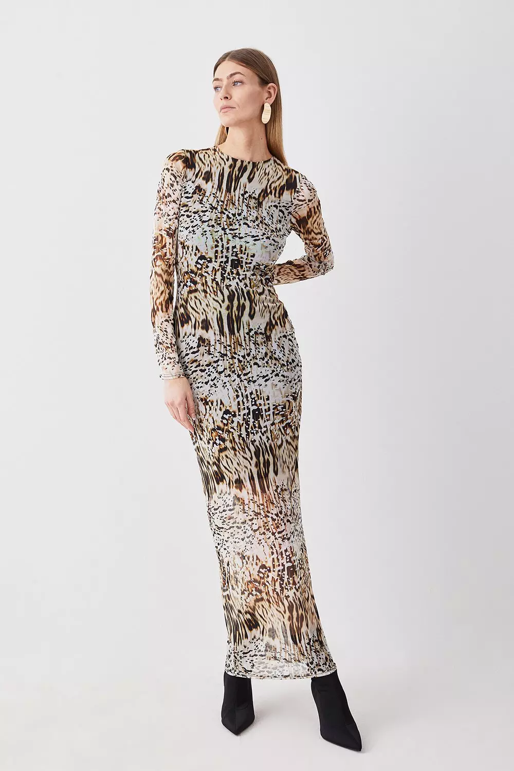 Karen millen hotsell snake print dress