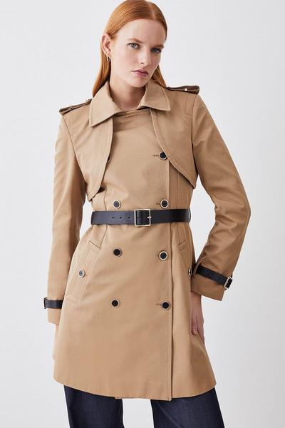 Camel Trench Coats Karen Millen Us 5746