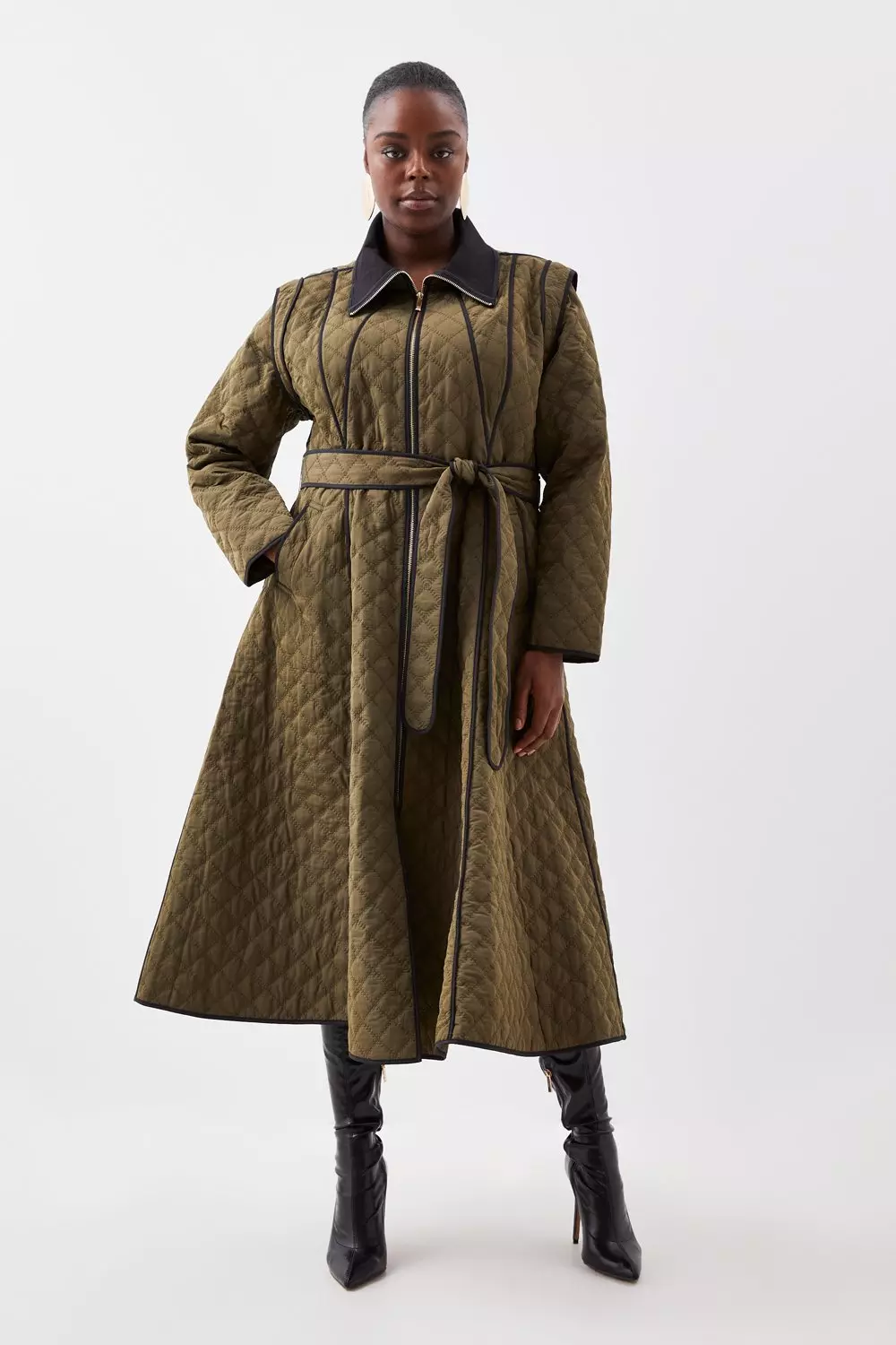 Midi shop length coat