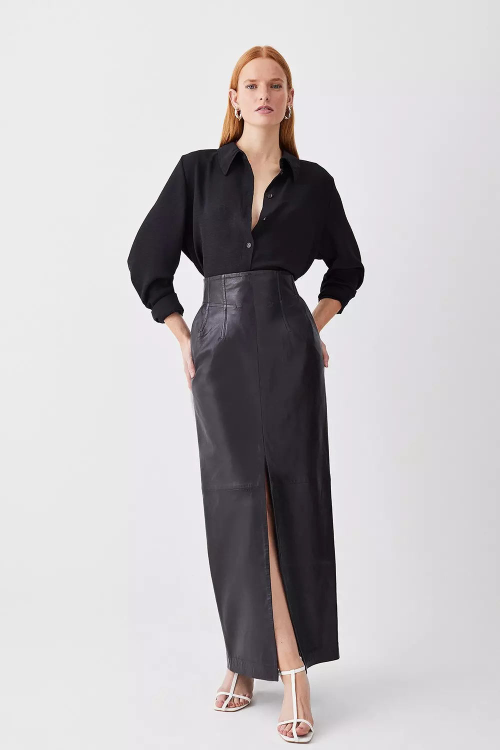 Karen millen high 2025 waisted pencil skirt