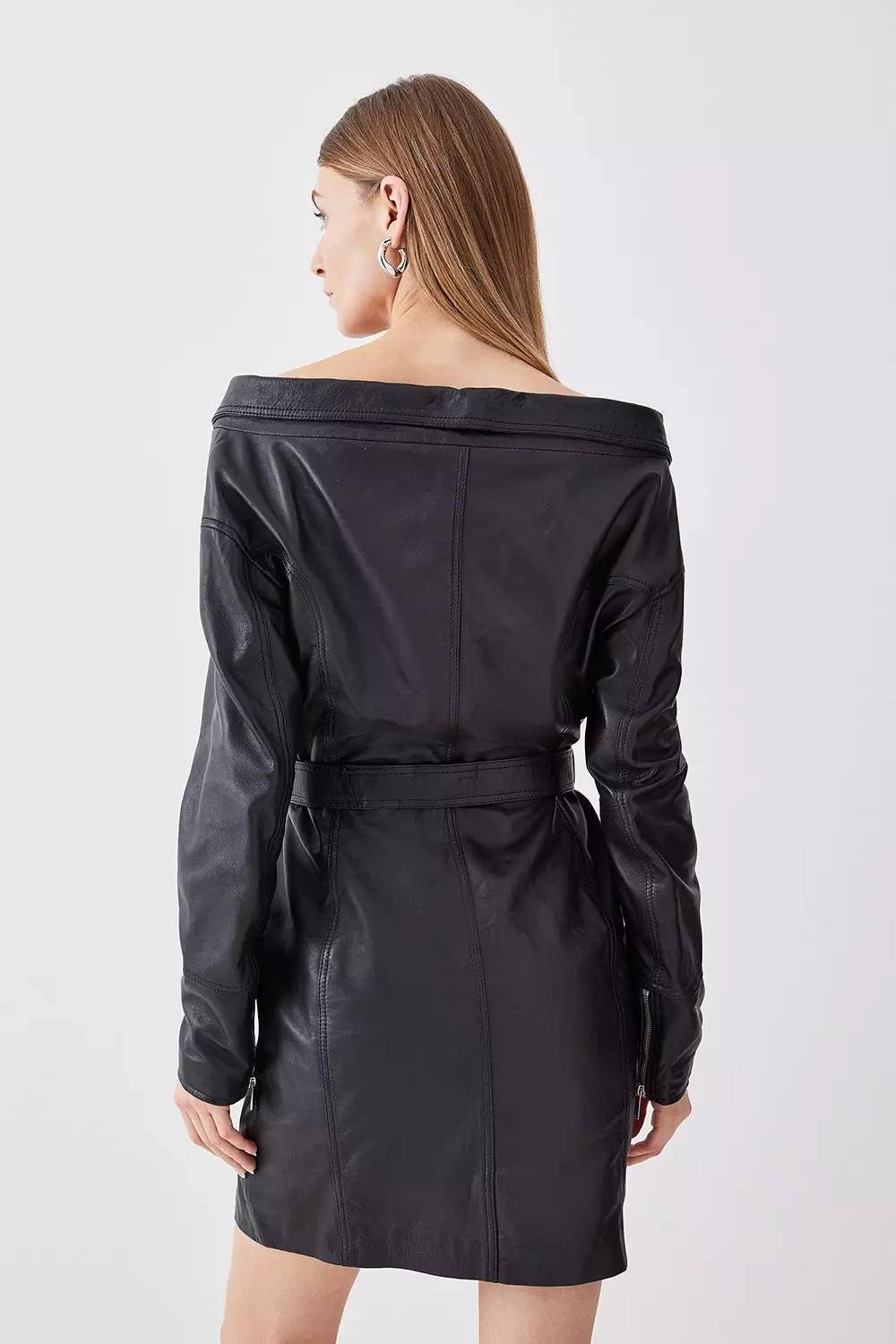 Off the 2025 shoulder biker dress