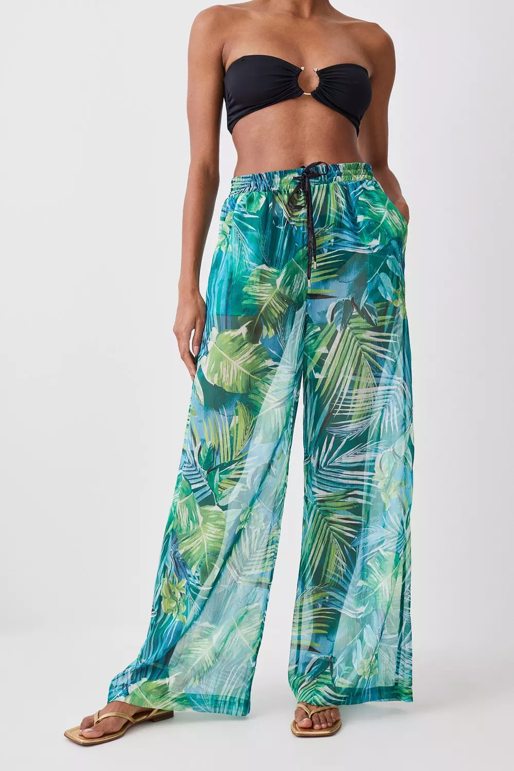 Wide leg cover up pants sale