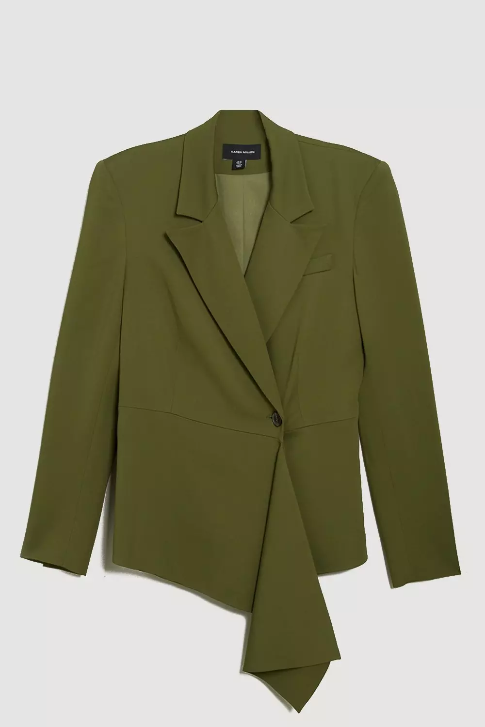 Slim Belted Blazer - Khaki / … curated on LTK