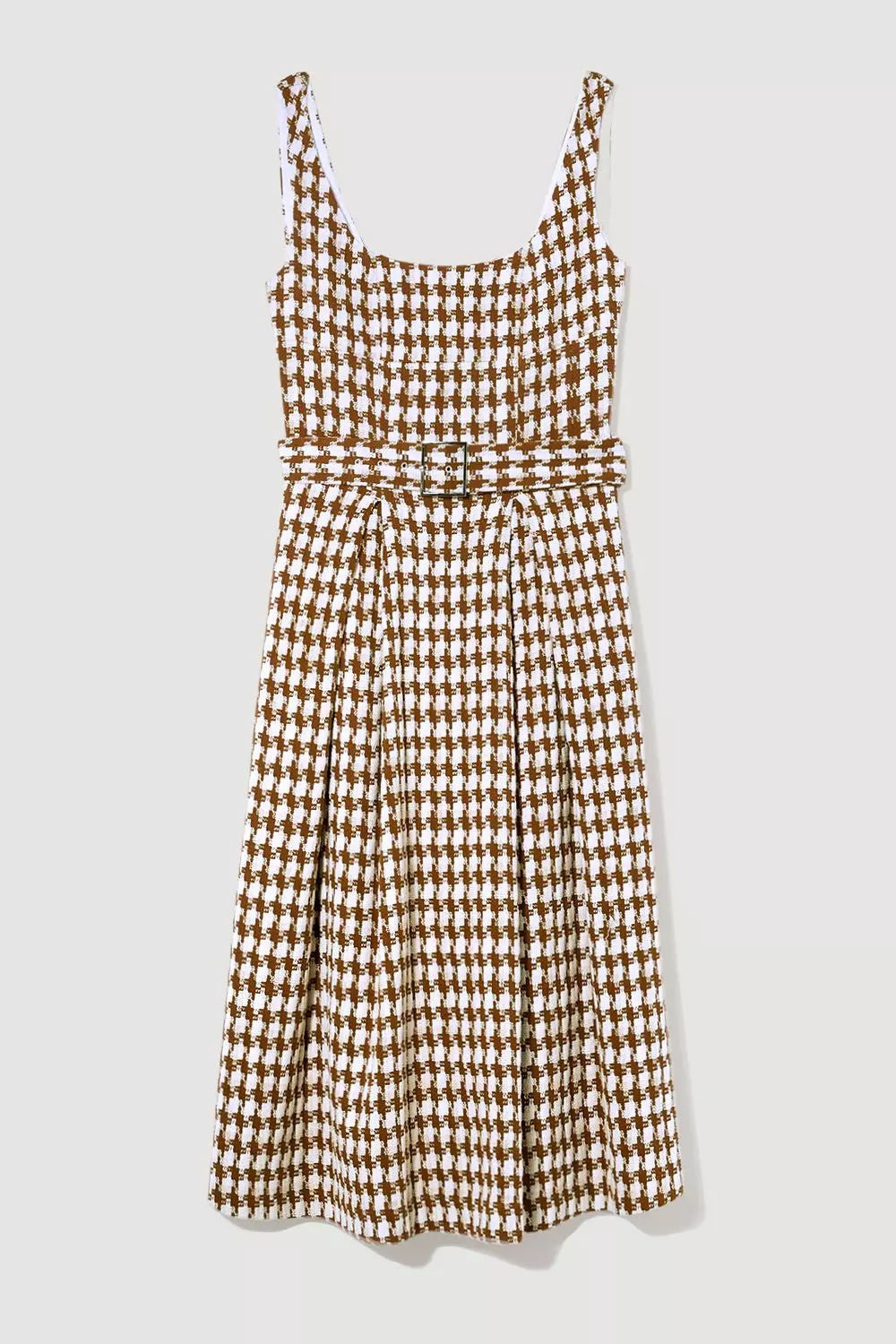 Karen millen shop checked skirt dress