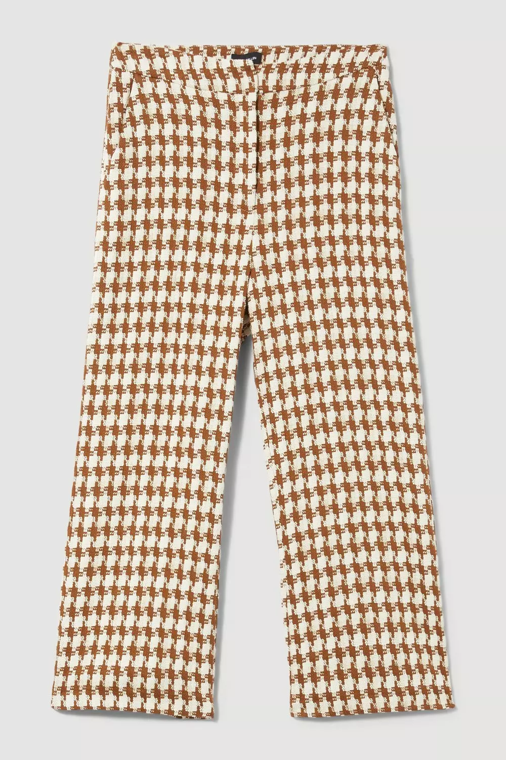 High waisted 2024 tweed pants