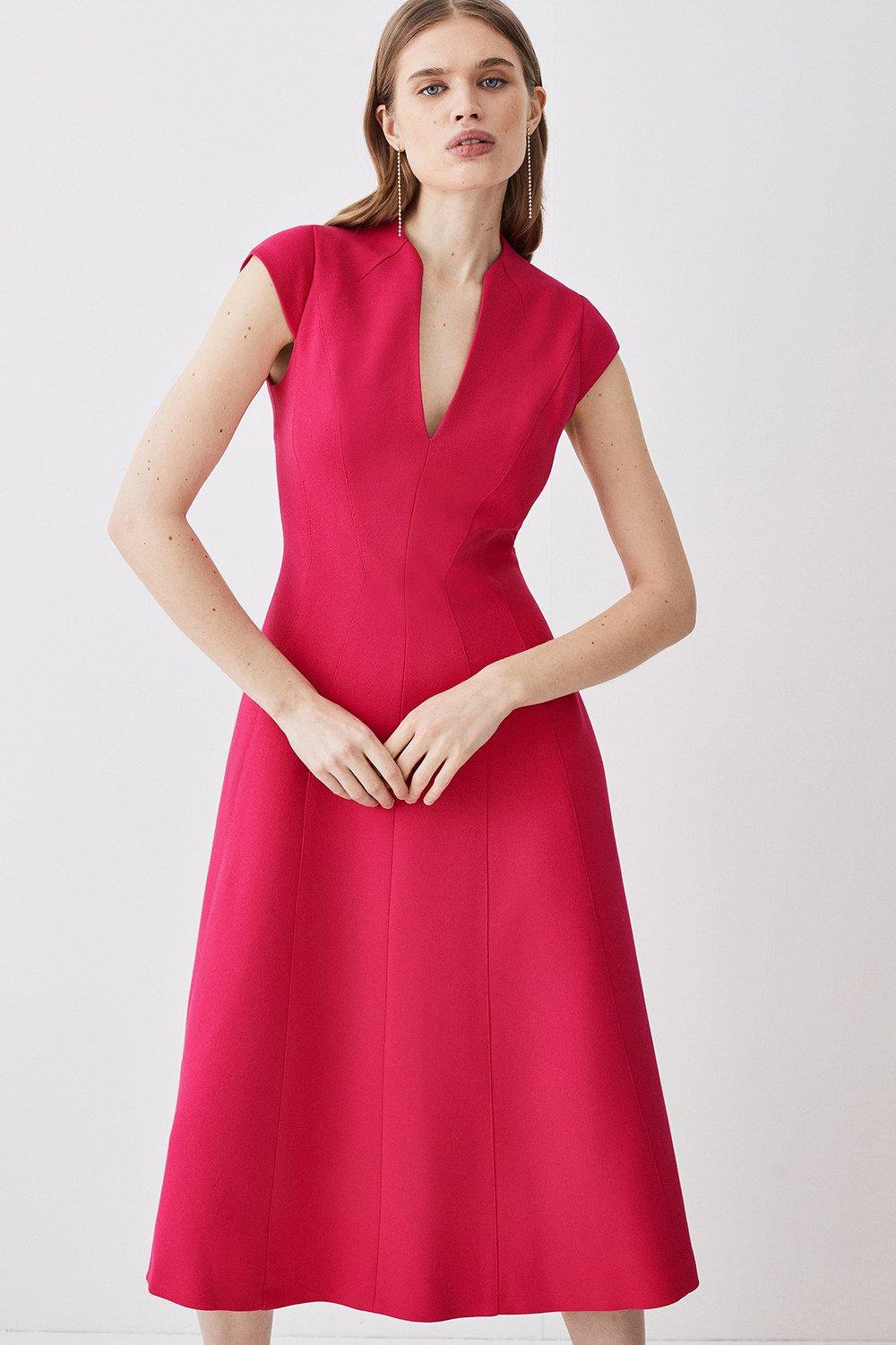 Midi length womens dresses sale