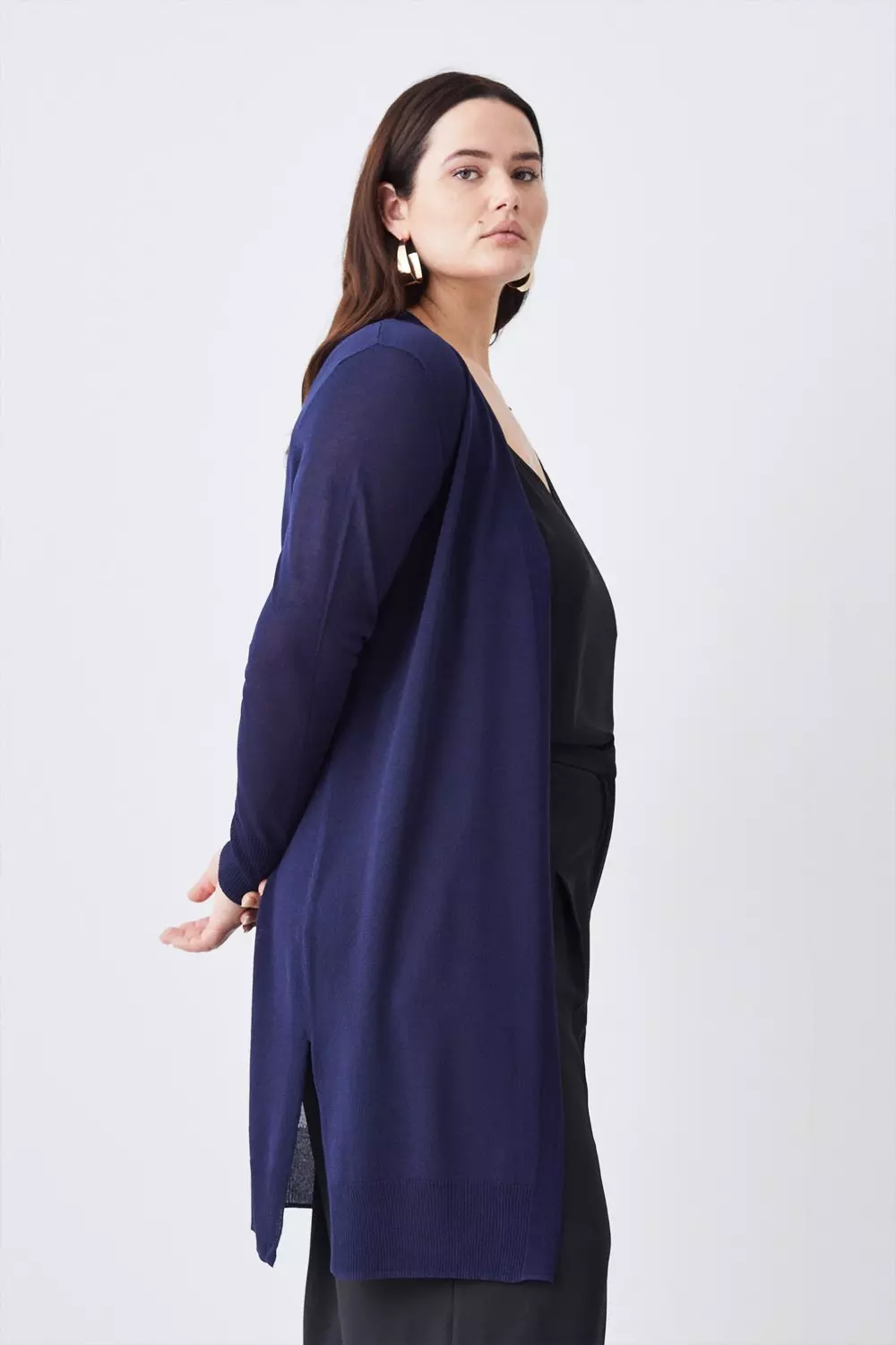 Plus size 2025 longline cardigans uk