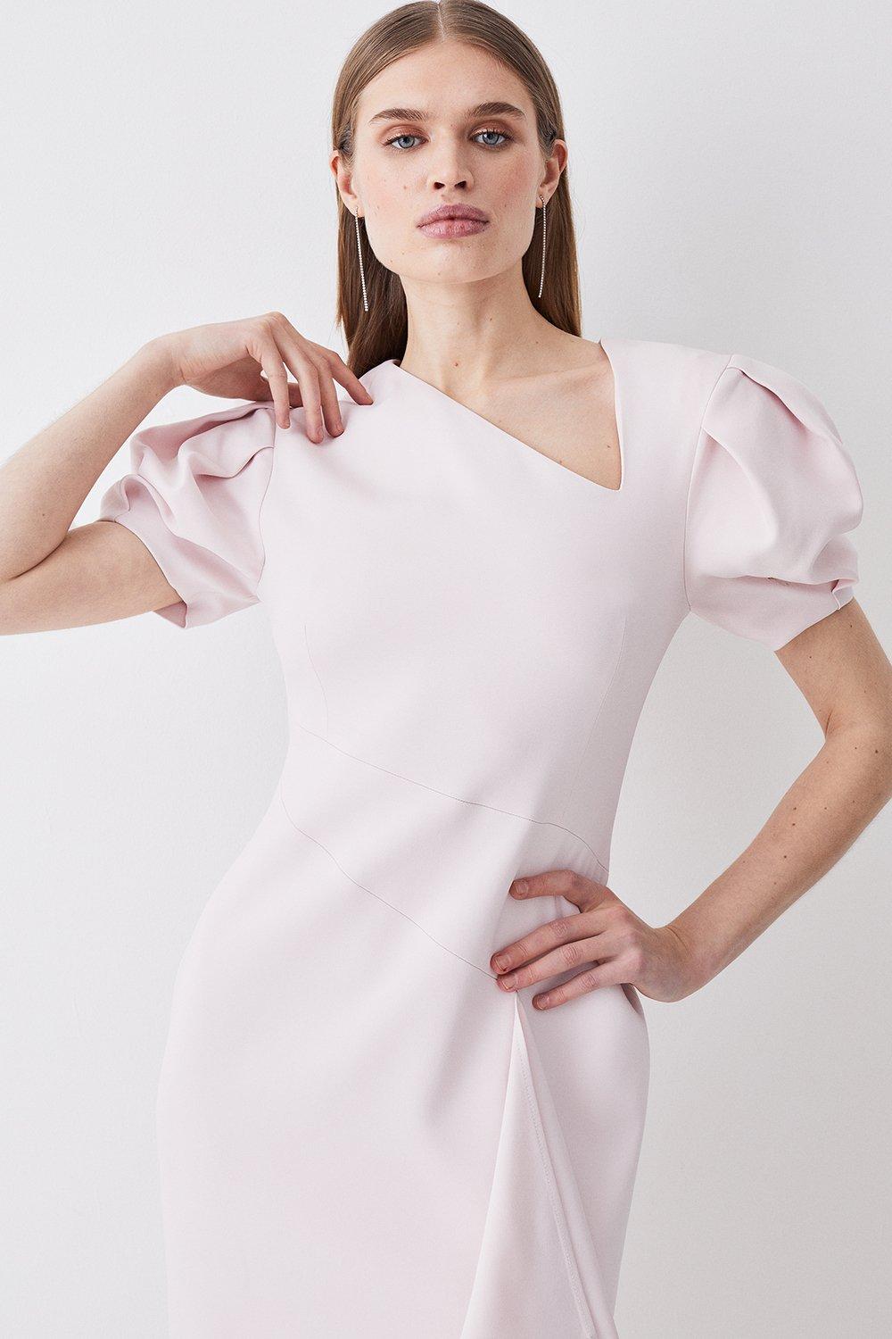 Karen millen origami store dress