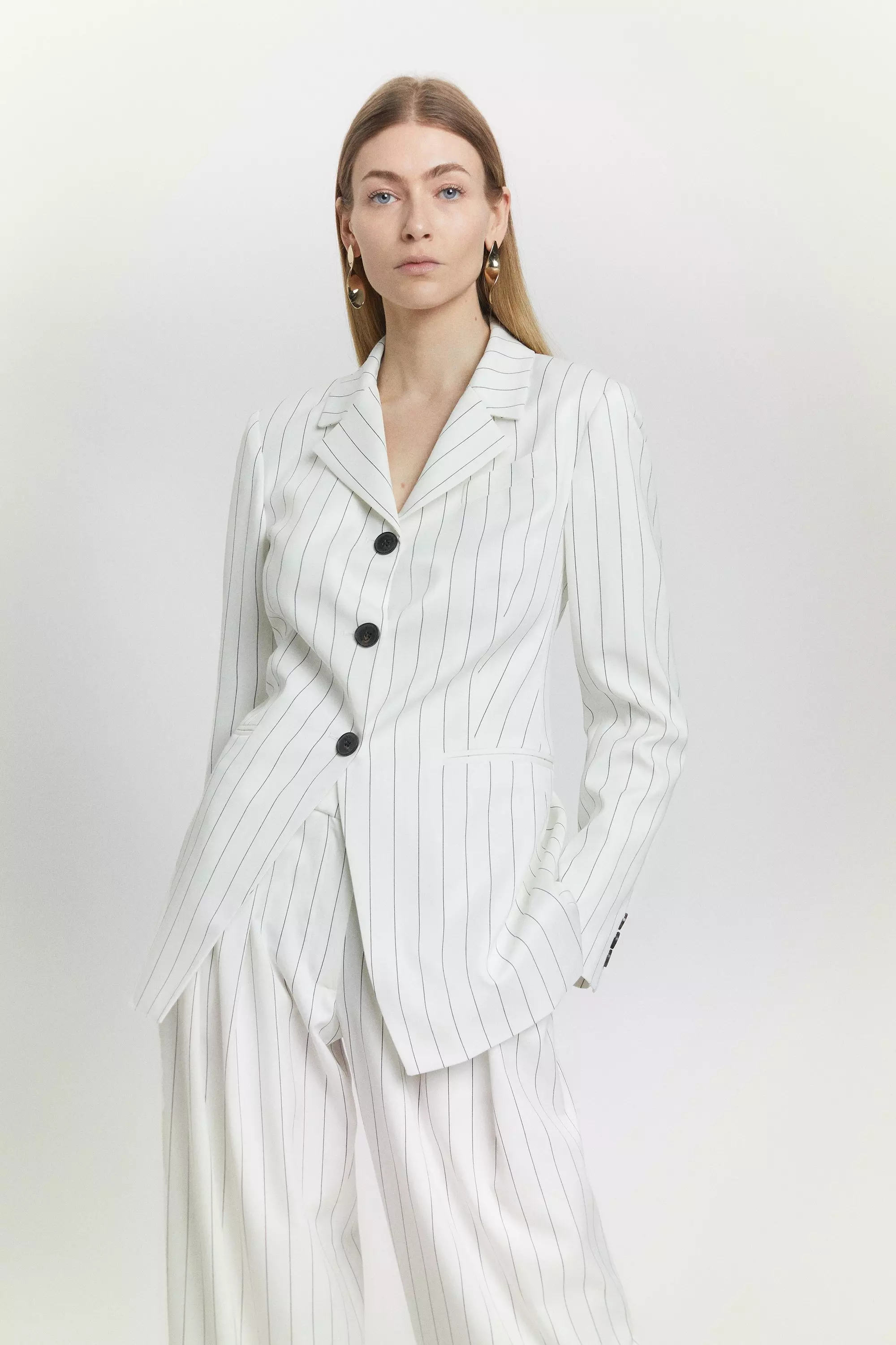 Karen millen white clearance blazer