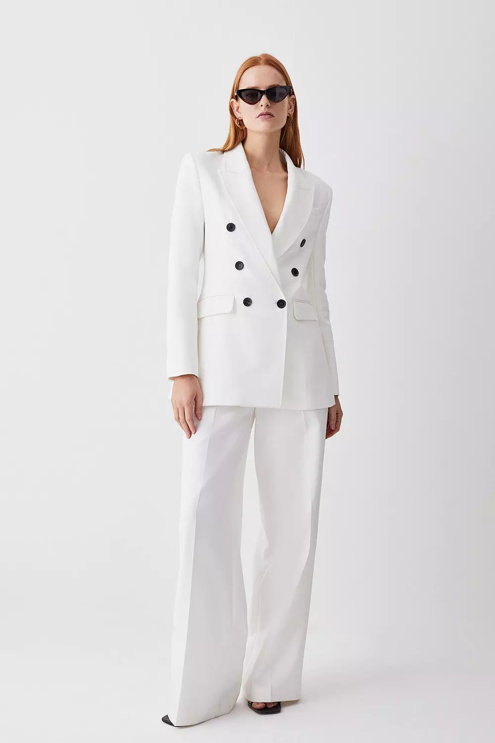 Karen millen cheap white suit