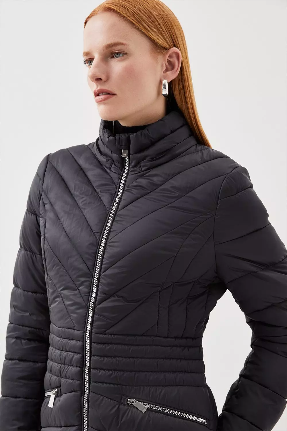 Karen millen 2024 lightweight padded jacket