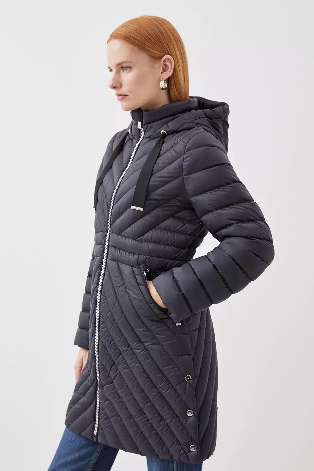 Karen millen packable deals puffer jacket