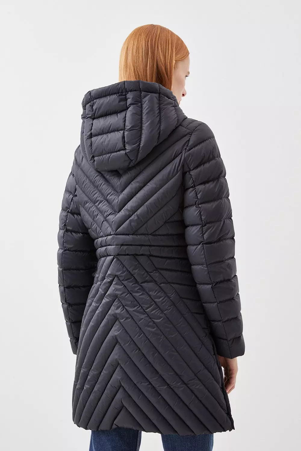 Brave soul petite karen padded coat with hood sales