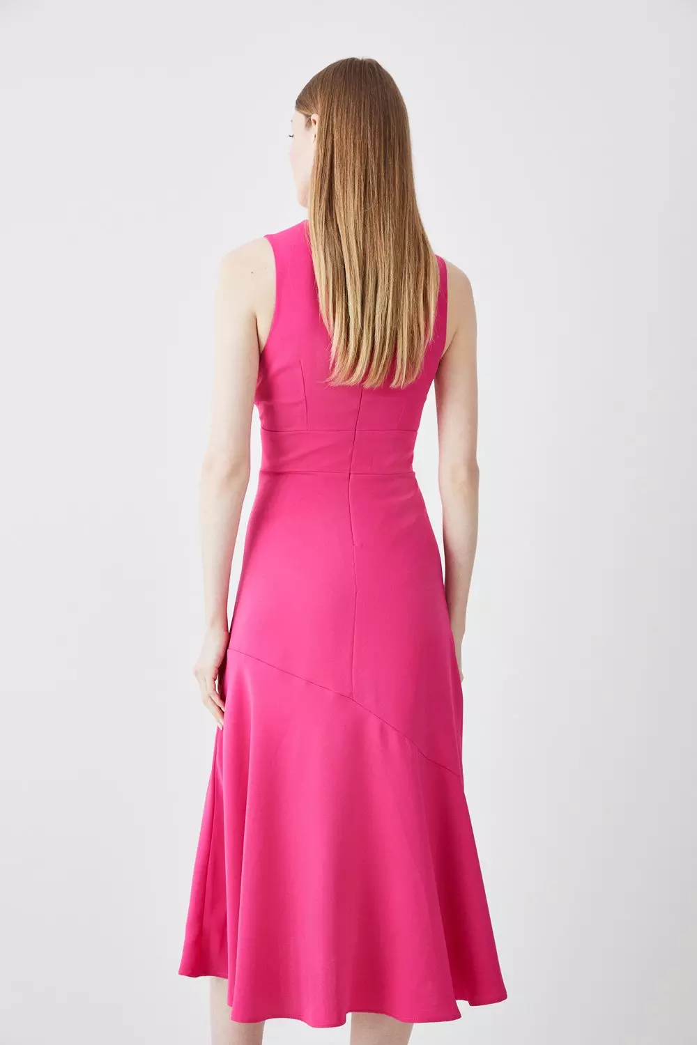 Karen millen shop sleeveless wrap dress