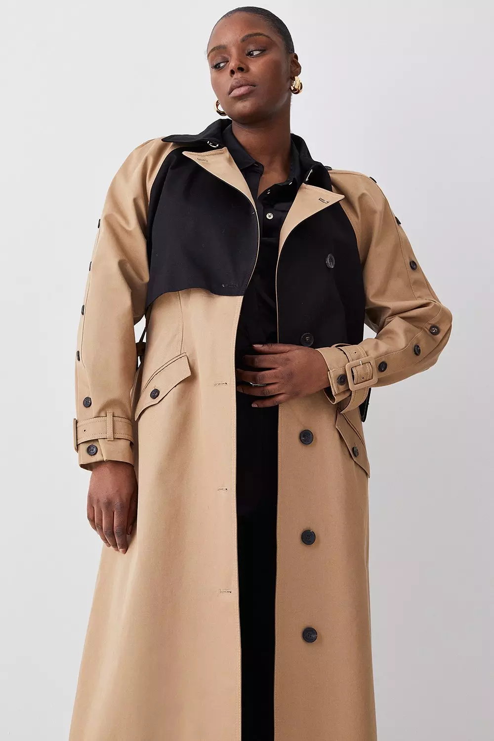 Camel color hotsell trench coat