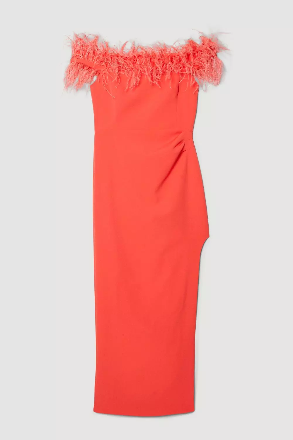 Coast holly cheap feather dress blush