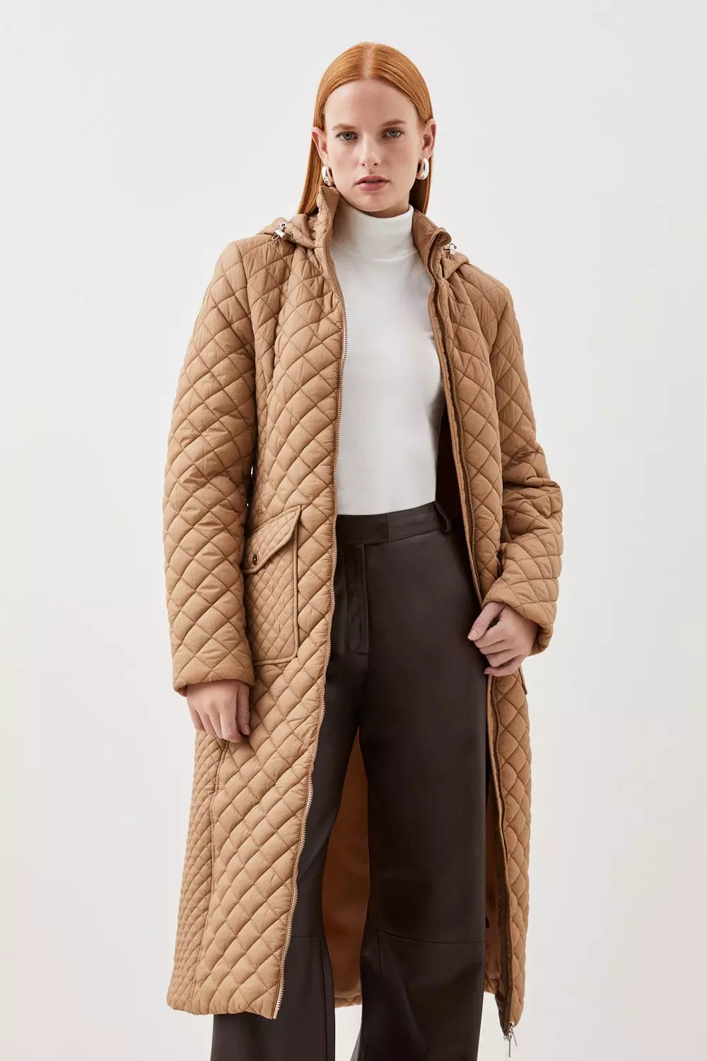 Lightweight deals quilted coat