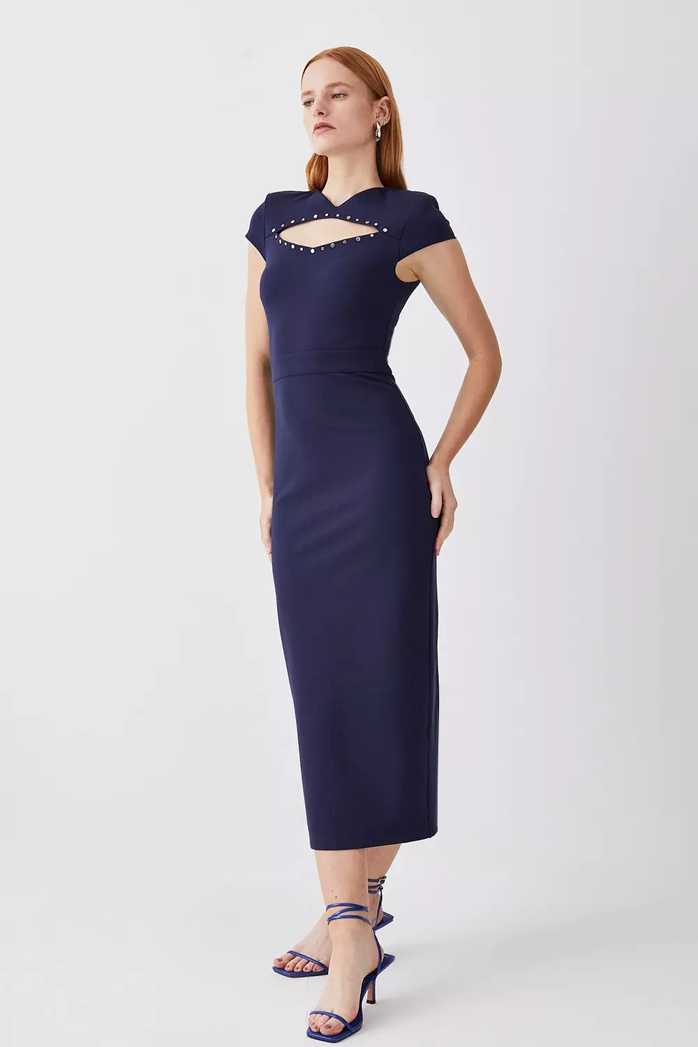 Karen millen cut cheap out pencil dress