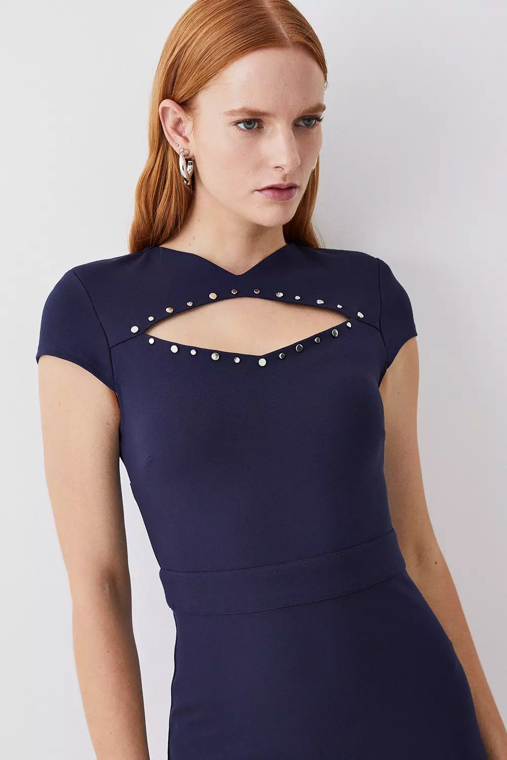 Karen millen cut 2025 out pencil dress