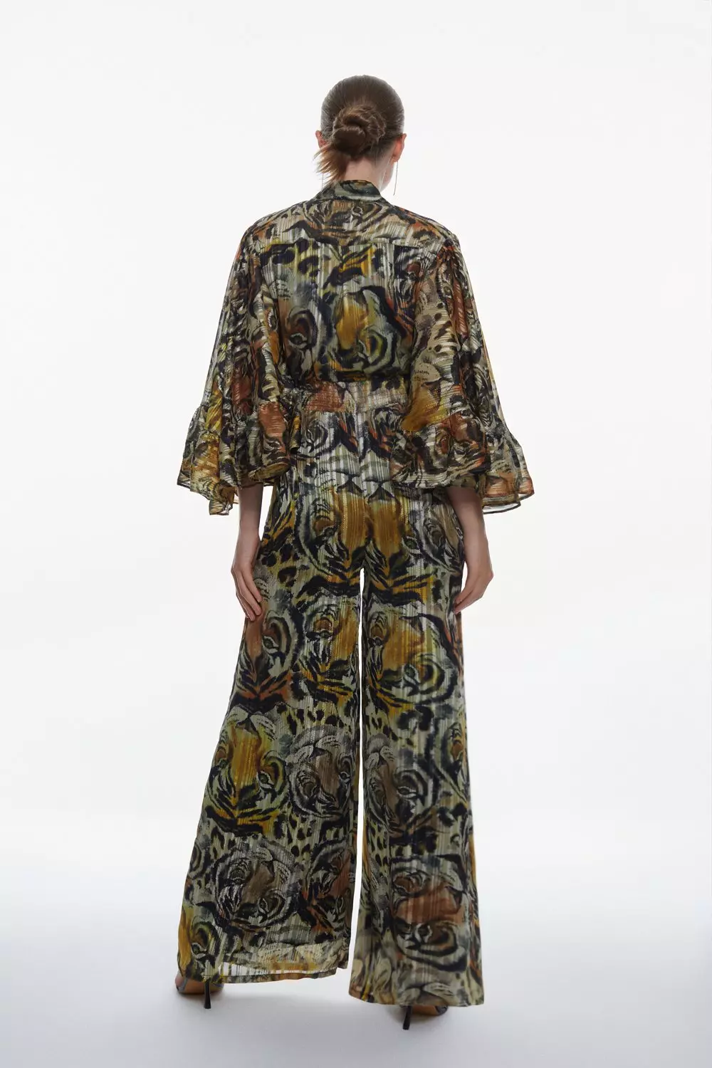 Jumpsuit tiger print cheap