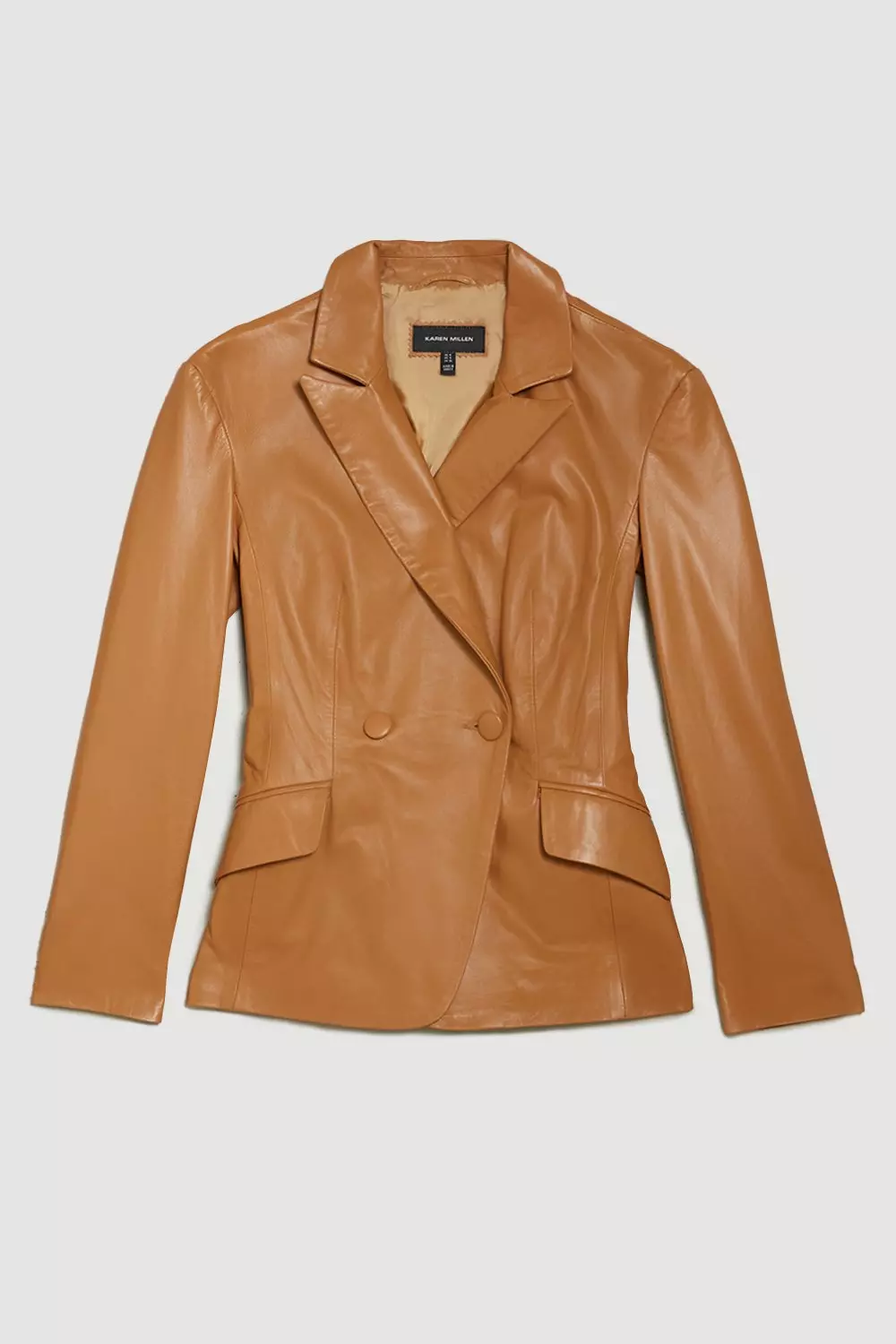 Karen millen yellow hot sale leather jacket