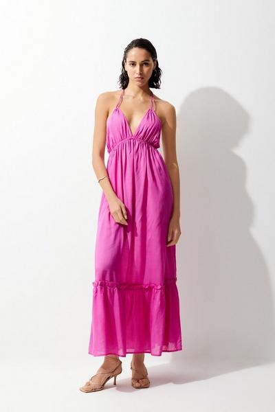 Tiered Maxi Dresses | Karen Millen UK