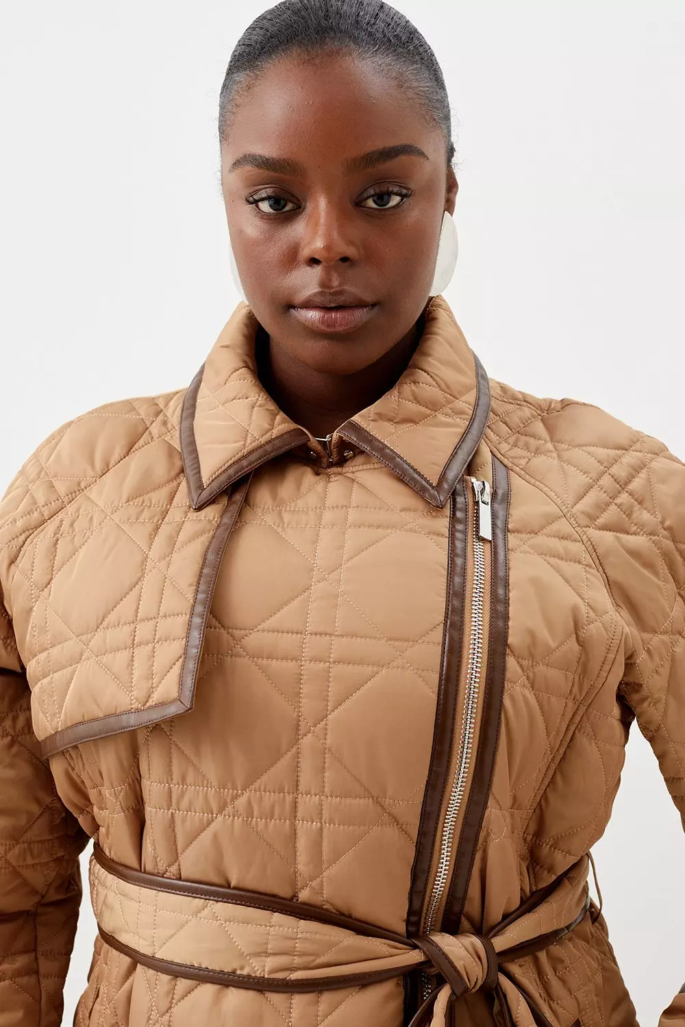 Plus 2024 quilted jacket