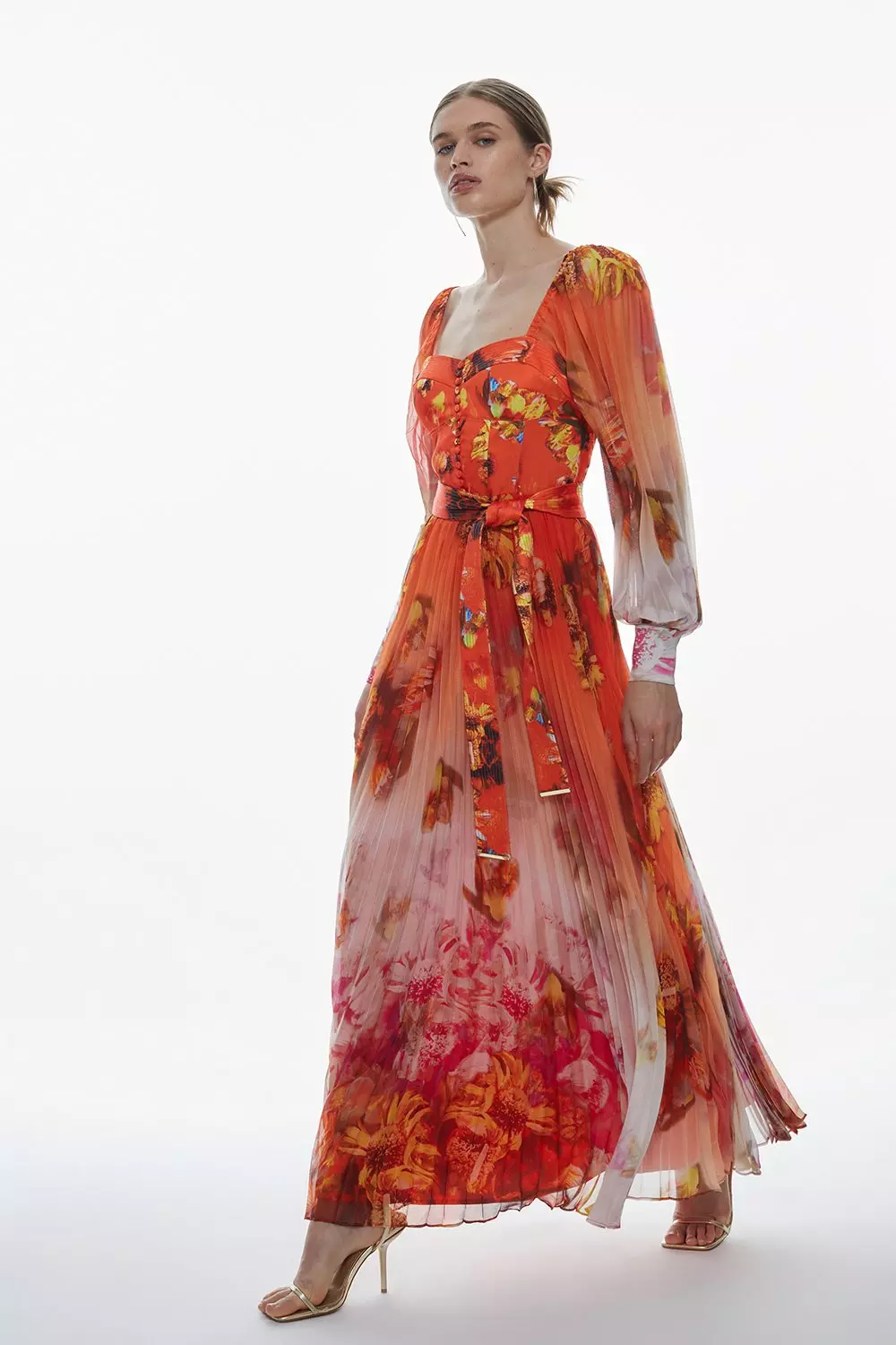 Karen millen 2025 floral maxi dress