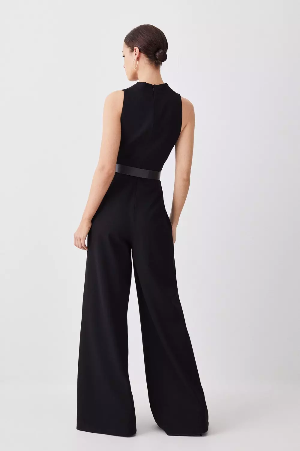 Petite cheap palazzo jumpsuit