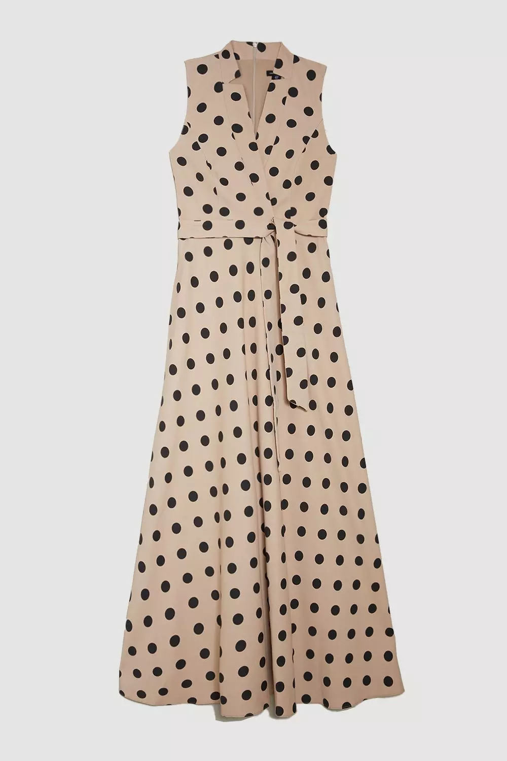 Karen millen polka store dot midi dress