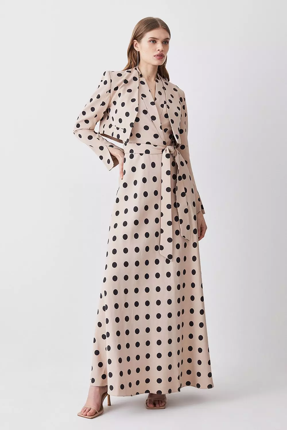 Karen millen 2025 polka dot dress