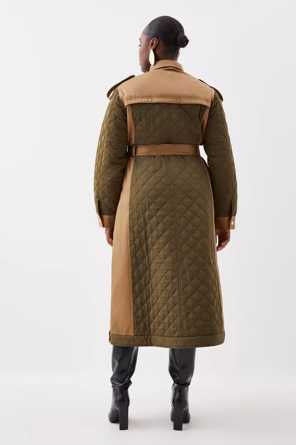 Plus size khaki outlet skirt jackets