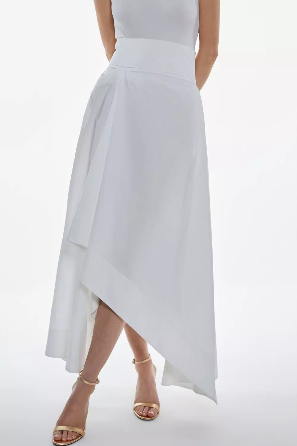 Taffeta Maxi Skirt | Karen Millen