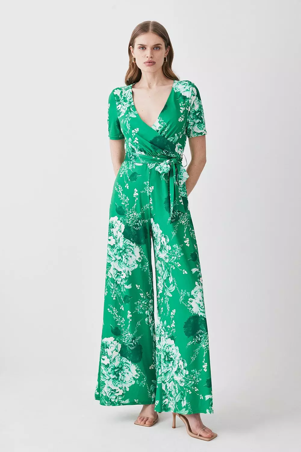 Karen millen cheap floral jumpsuit