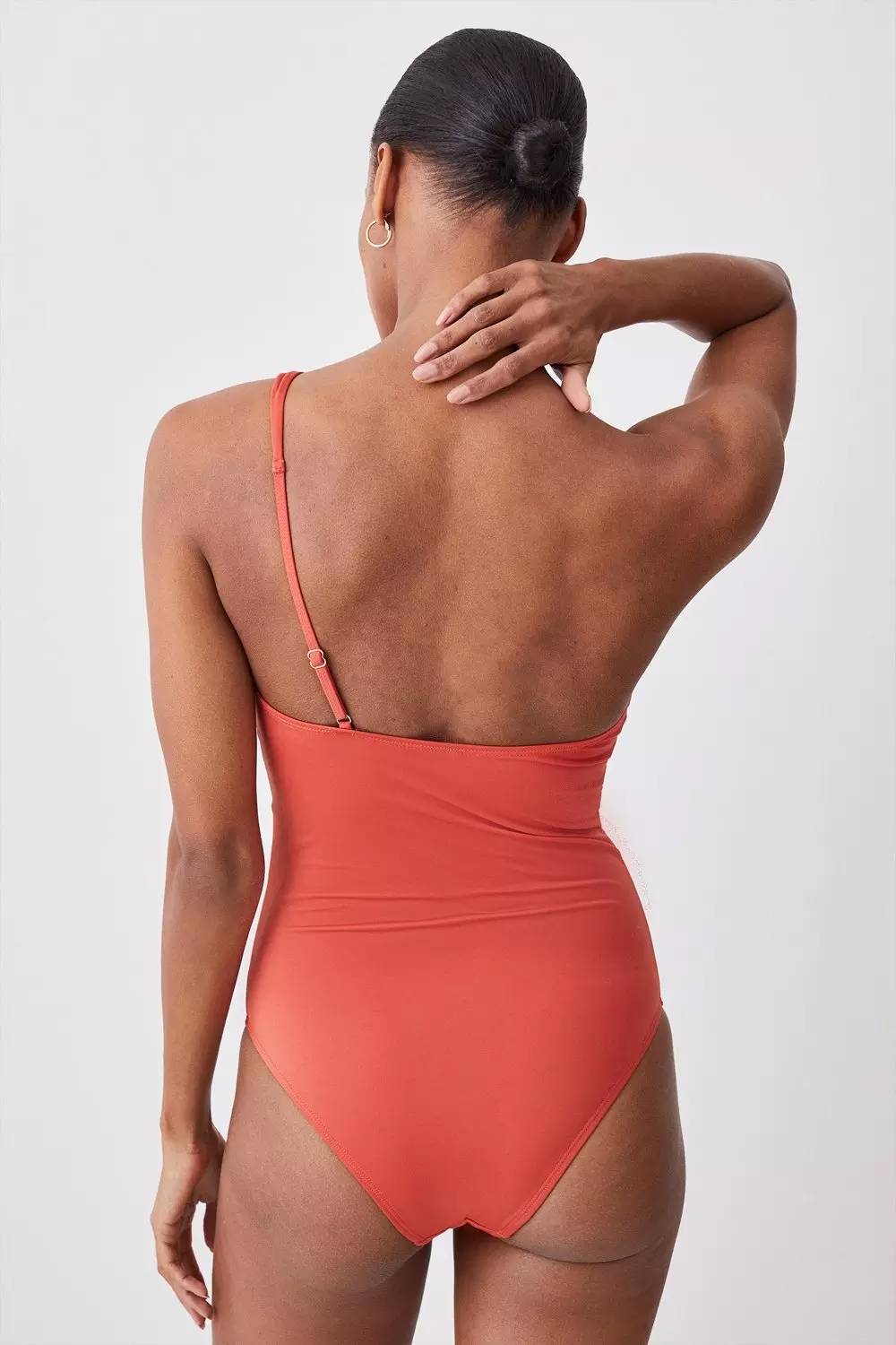 Goddess Asymmetric Swimsuit Karen Millen