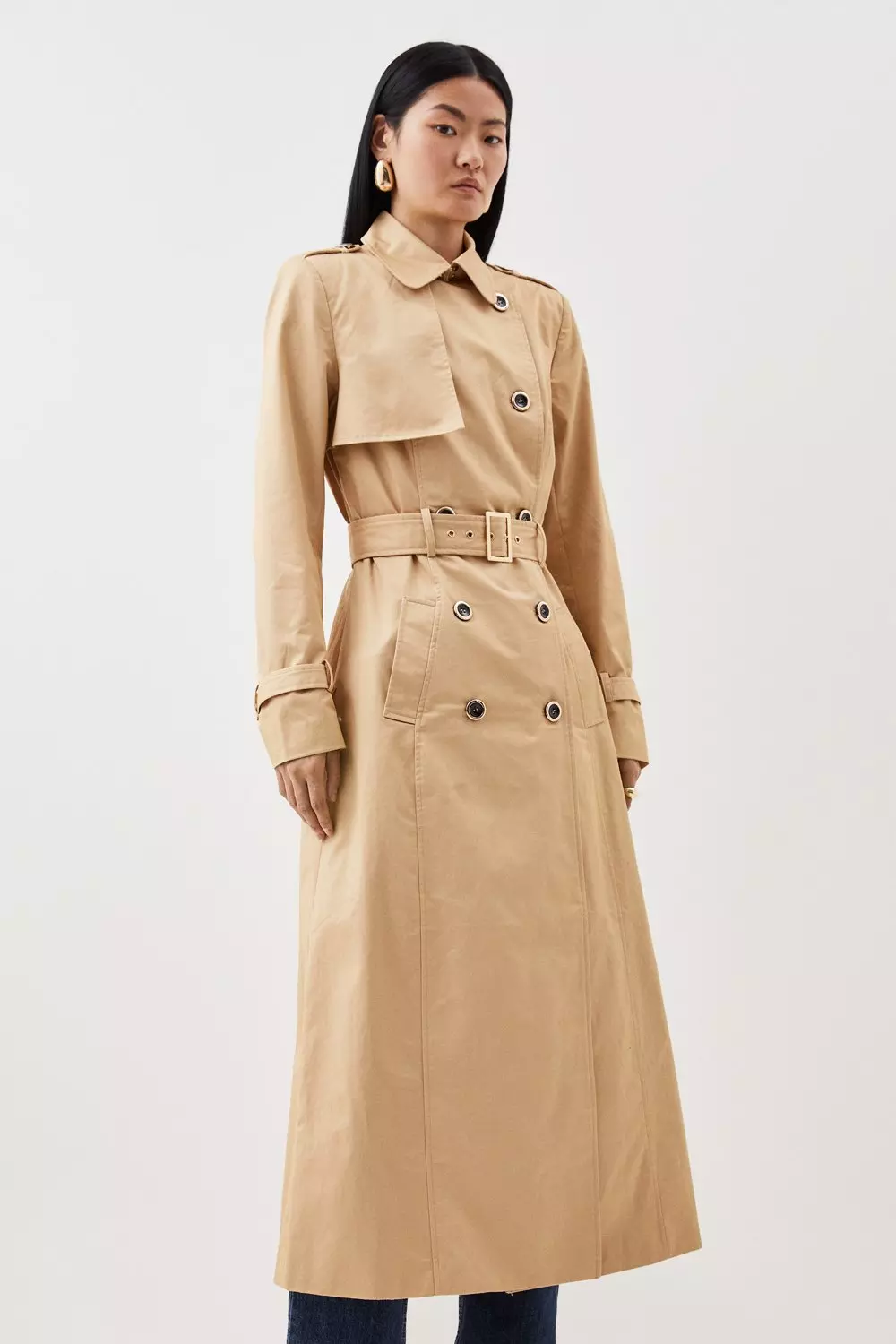 Tall Classic Belted Trench Coat