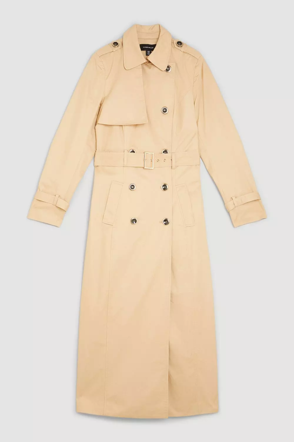 Tailored Classic Belted Trench Coat