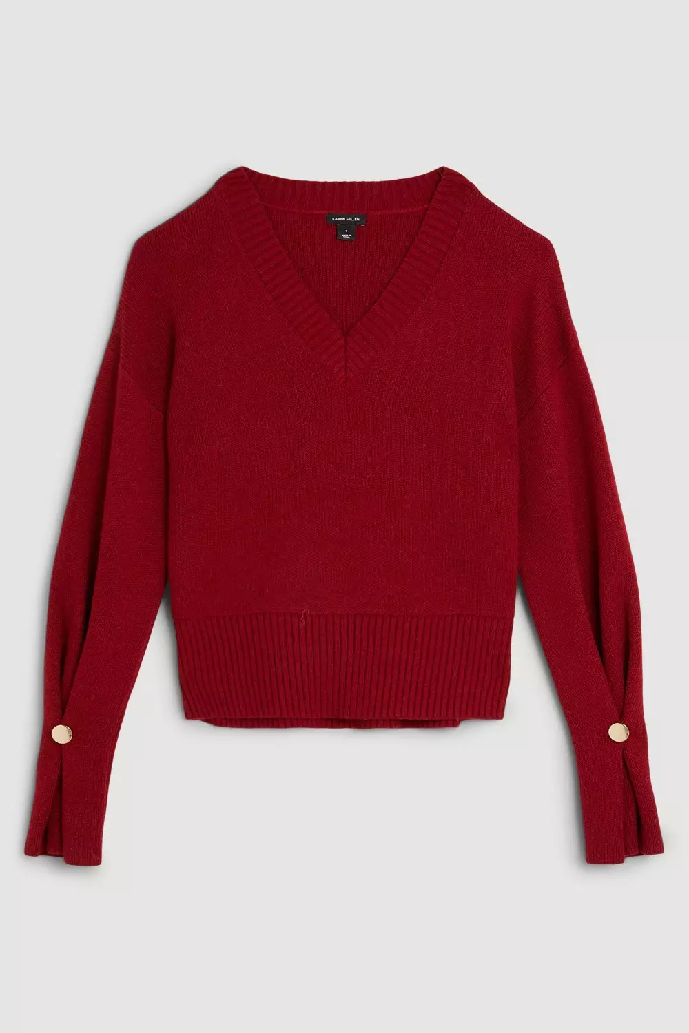 Alpaca Wool-Blend V-Neck Sweater curated on LTK