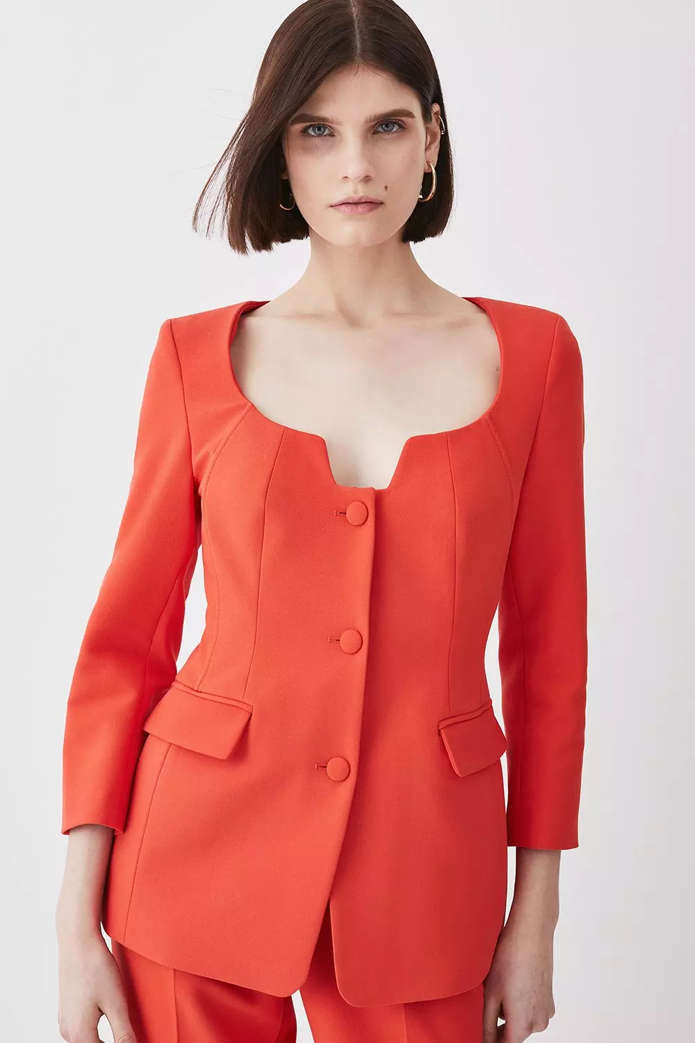 Corset Waisted Blazer | Karen Millen