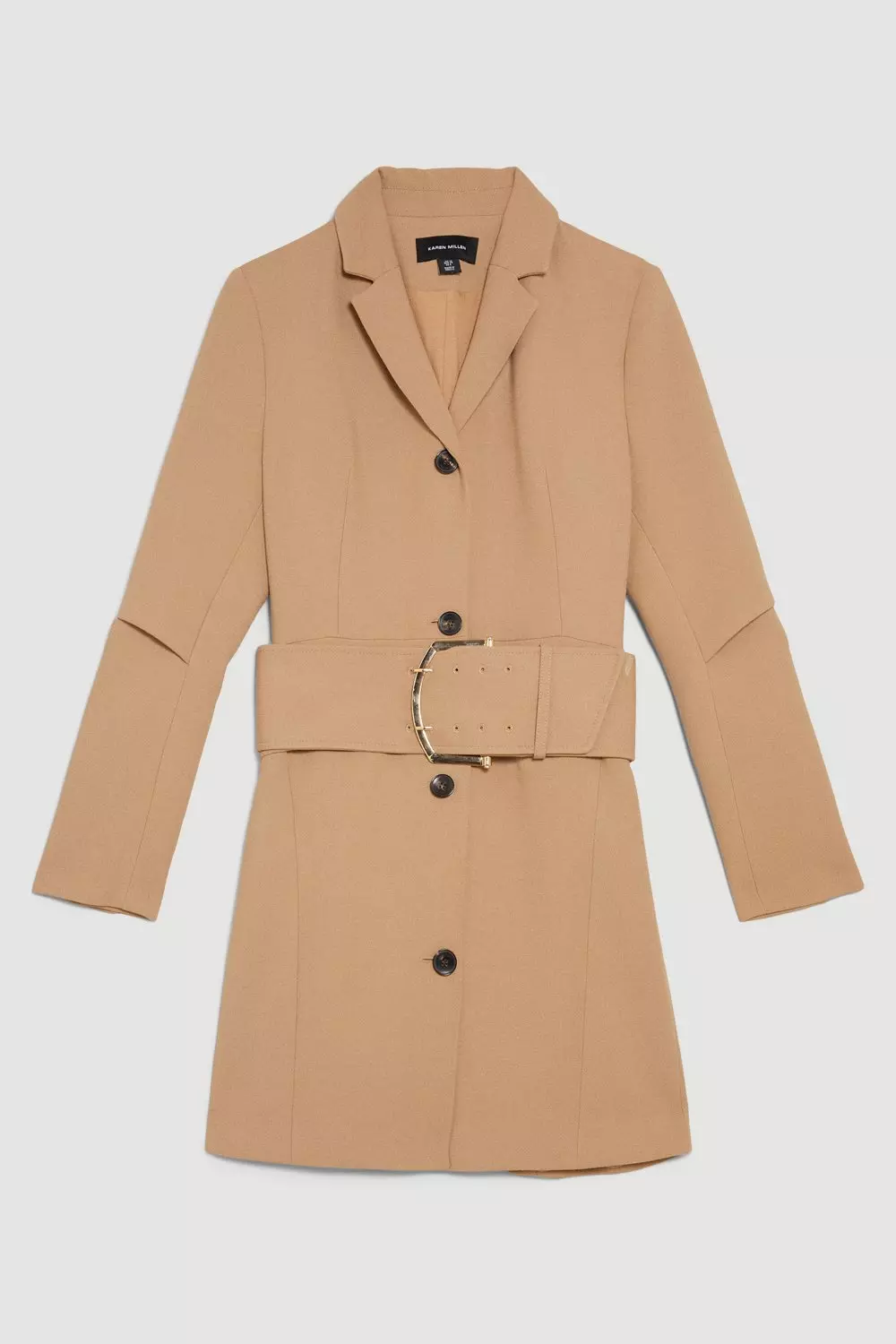 Camel blazer outlet dress