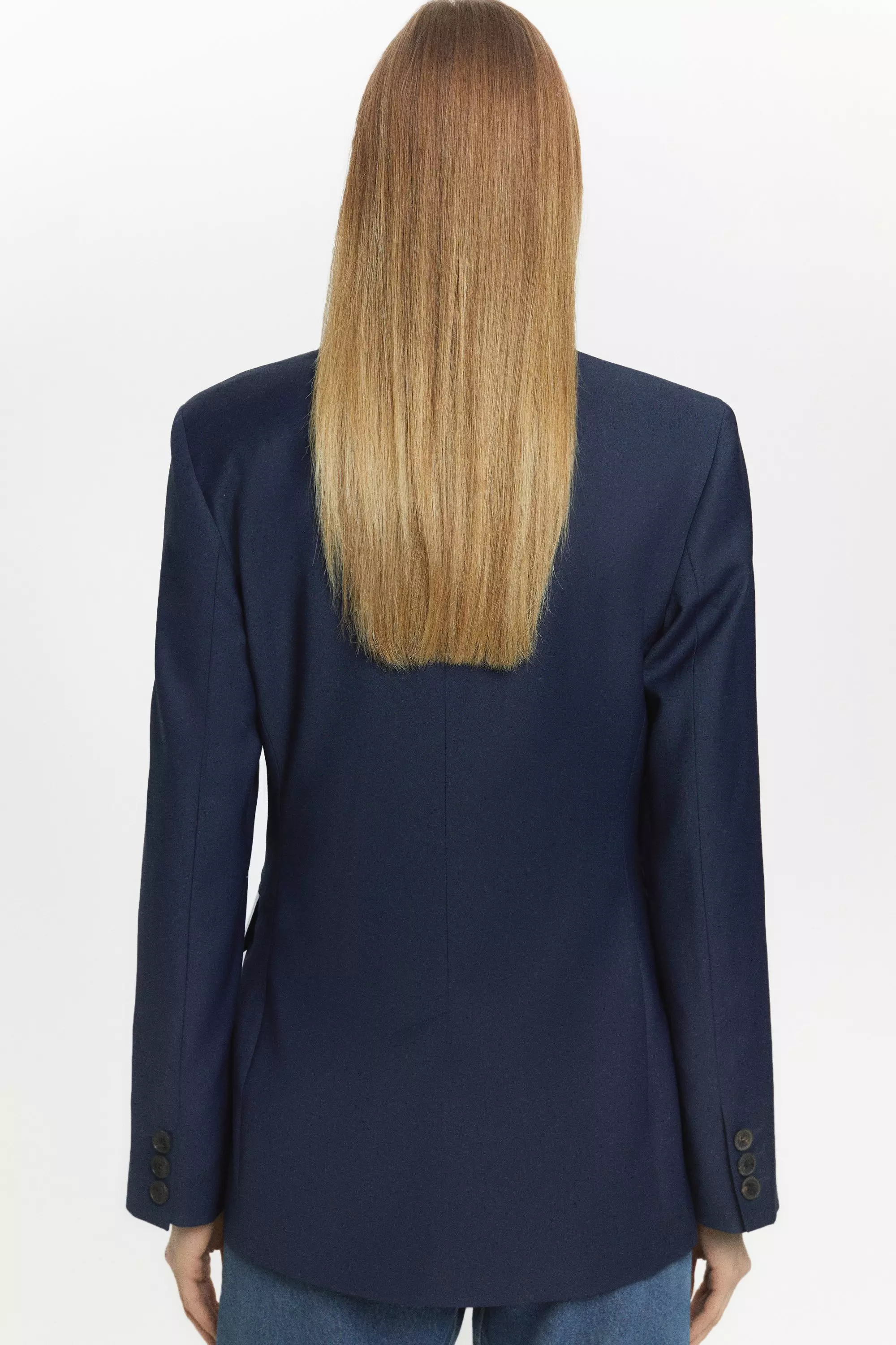 Karen millen navy blazer sale