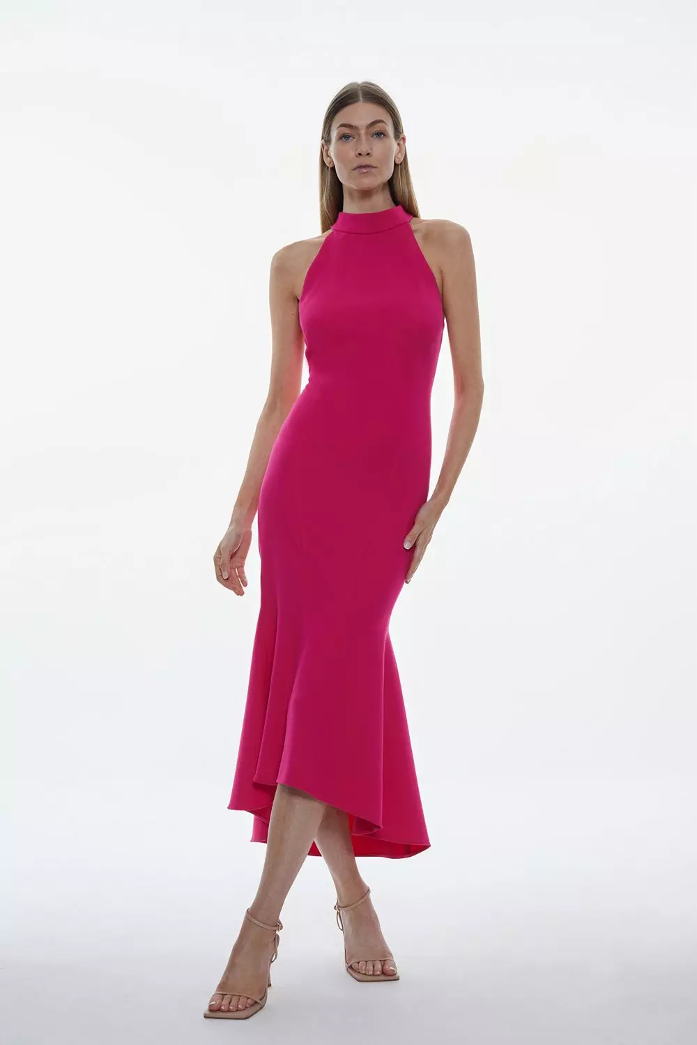 Karen millen high outlet neck dress