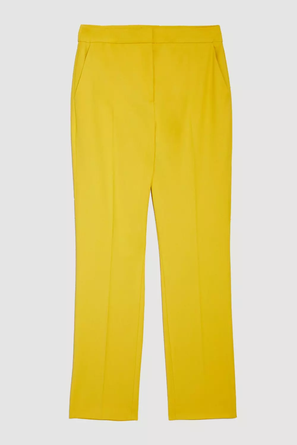 Ochre wide hot sale leg trousers