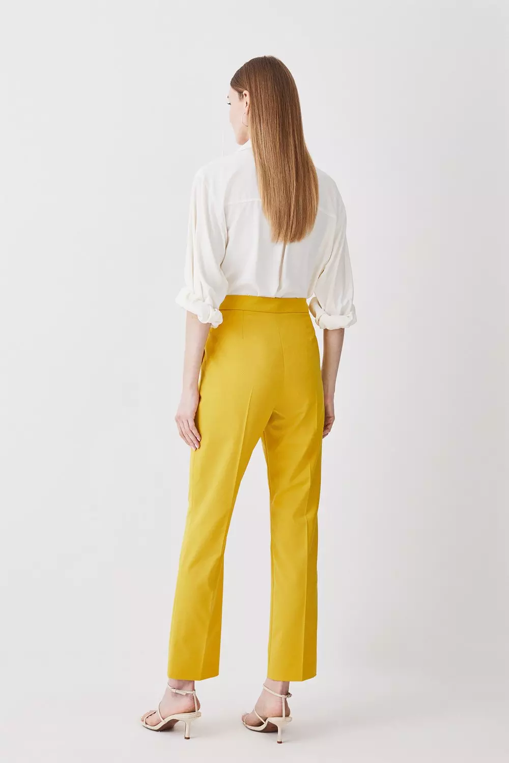 Polished Tailored Straight Leg Trousers Karen Millen